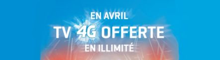 En avril, la TV 4G offerte en illimité avec les Forfaits Sensation et les Forfaits 4G de B&YOU