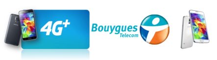 Samsung Galaxy S5 version 4G+ disponible dans la boutique Bouygues Telecom