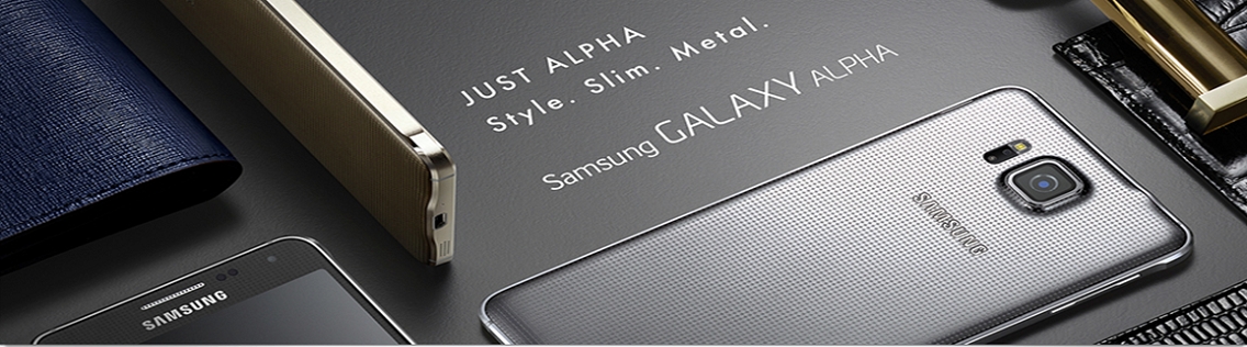 Samsung Galaxy Alpha compatible 4G+, disponible dans la boutique Bouygues Telecom et B&YOU