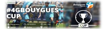 La vidéo du live de la phase final à FUT15 de la 4GBouygues CUP