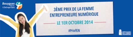 Remise du prix de la 3ème édition de la Femme Entrepreneure Numérique