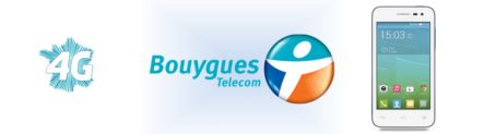 Bouygues Telecom commercialisera un Alcatel One Touch 4G à moins de 100€