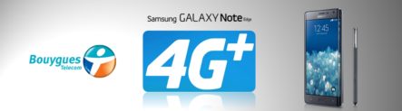 Bouygues Télécom proposera le Samsung Galaxy Note Edge depuis sa boutique web
