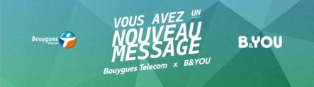Découvrez les SMS que s&rsquo;échangent Bouygues Télécom et B&YOU et remportez des cadeaux
