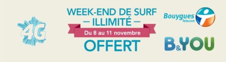 Nouveau record par un client Bouygues Telecom avec 920Go d&rsquo;internet mobile lors du week-end illimité
