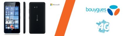 Le nouveau Lumia 640 est arrivé chez Bouygues Télécom