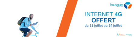 Bouygues Télécom offre le prochain nouveau long week-end d&rsquo;internet mobile illimité du 11 au 14 juillet