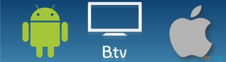 Mise à jour B.TV 9.1 pour android smartphone