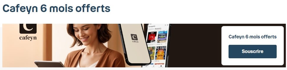 Bouygues Telecom fête ses 30 ans avec l'offre Cafeyn gratuit pour ses abonnés mobiles