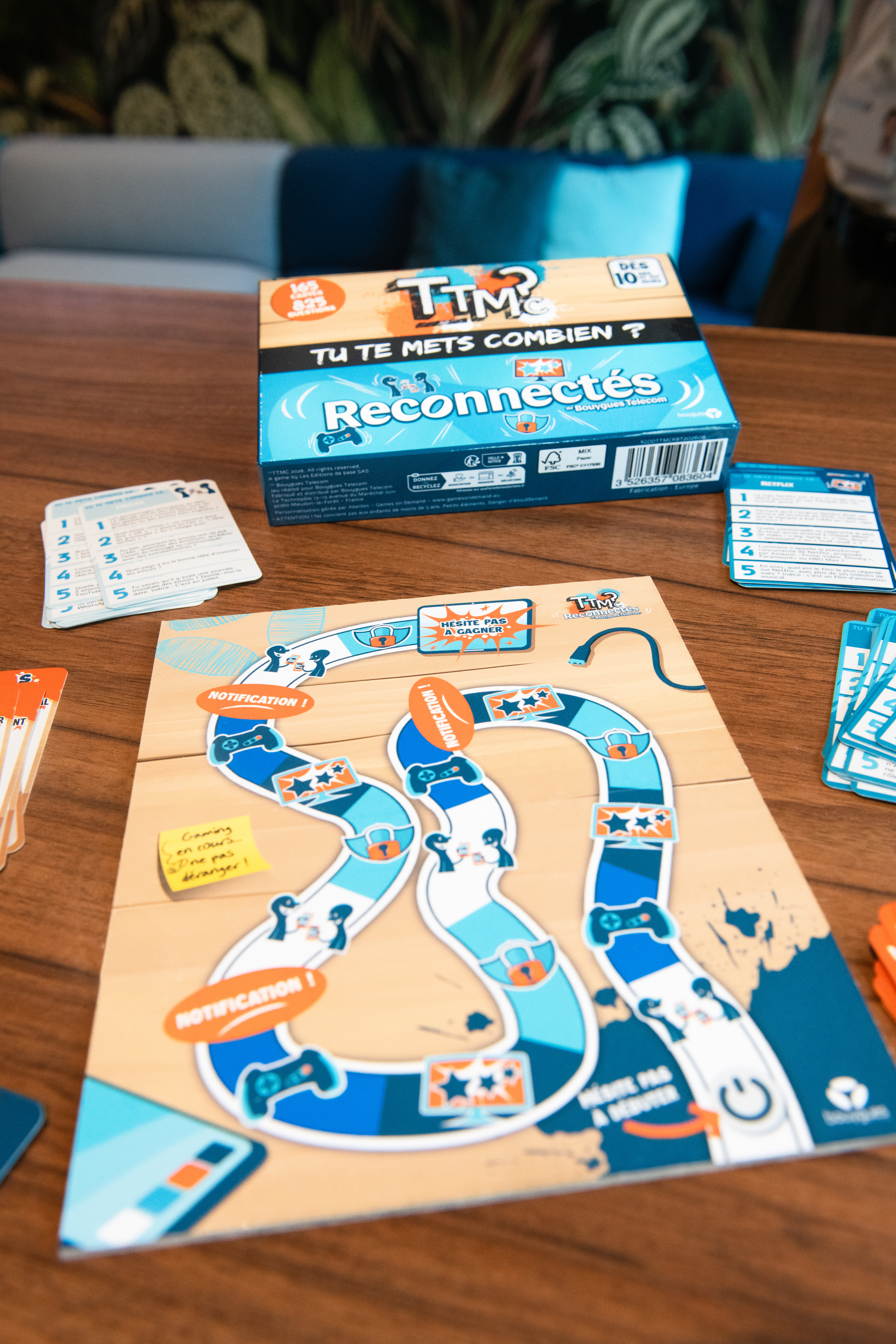 Le jeu de société TTMC Reconnectés développé avec Bouygues Telecom