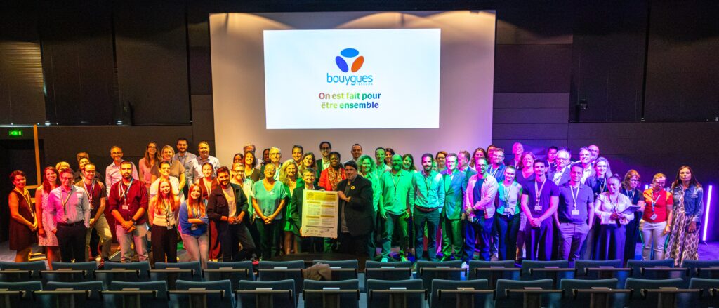 Signature de la Charte d'Engagement LGBT+ de L'Autre Cercle par Bouygues Telecom