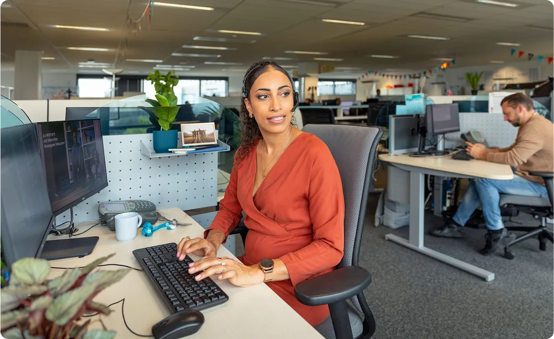 Conseillère du service client Bouygues Telecom