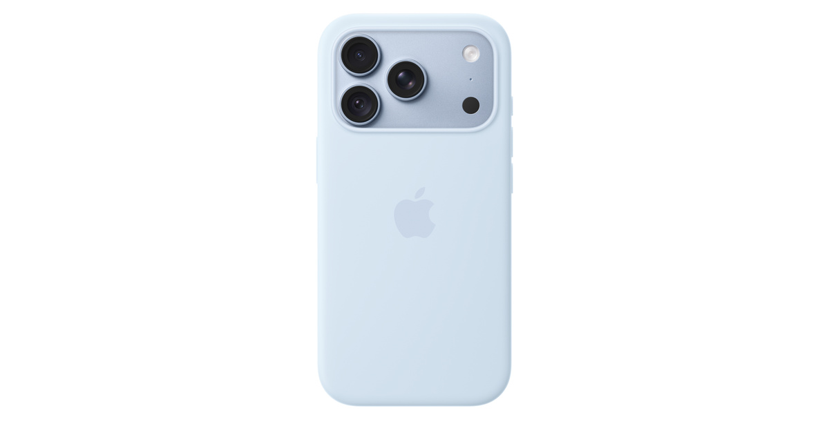 Coque en silicone avec MagSafe pour iPhone 18 Pro