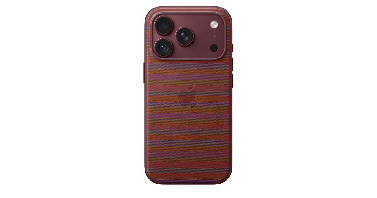 Coque en tissage technique TechWoven avec MagSafe pour iPhone 18 Pro